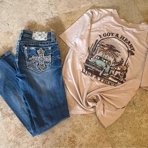 Miss me jeans size 26